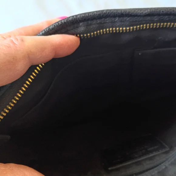 Coach Classic Brown& Black Crossbody Bag - Picture 7 of 7